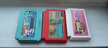 Картриджи Famicom nes Japan оригинал 3штуки т.номер 551 мегаком518701