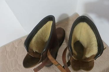 Čizme: PARABOOT br 46 francuska marka, rucno prosivane, tj radjene, bez mana — 8