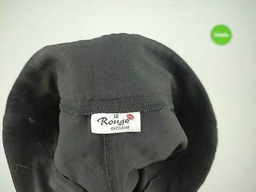 spod: Rouge, Spodnie materiałowe damskie, rozmiar L — 4