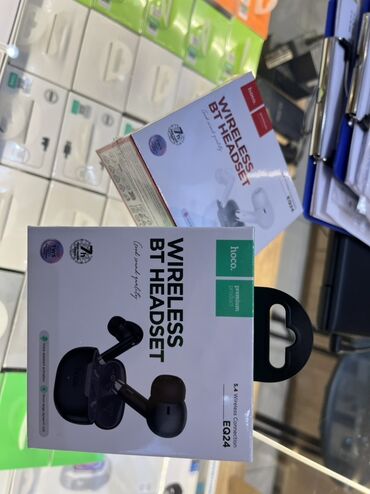 блоки питания для ноутбуков hannspree: Беспроводные наушники hoco. Wireless BT Headset EQ24 - TWS-гарнитура
