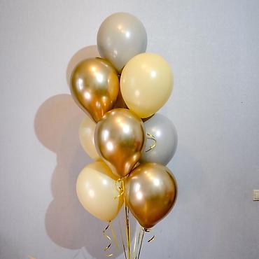 Воздушные шары и принадлежности: Воздушные шары и готовые наборы для праздника - Гелиевые — 26
