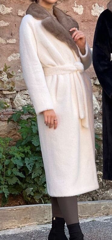 сумку кошелек на пояс: Пальто, Зима, Длинная модель, С поясом, 2XL