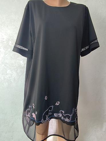 nike react: Повседневное платье, Китай, Лето, Короткая модель, Прямое, 5XL — 1
