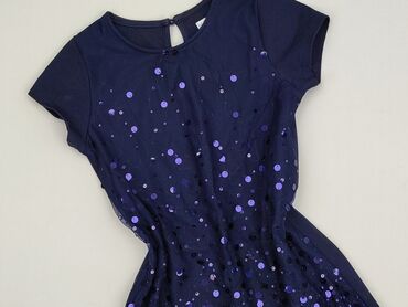 biala sukienka h: Dress, 8 years, 122-128 cm, condition - Perfect