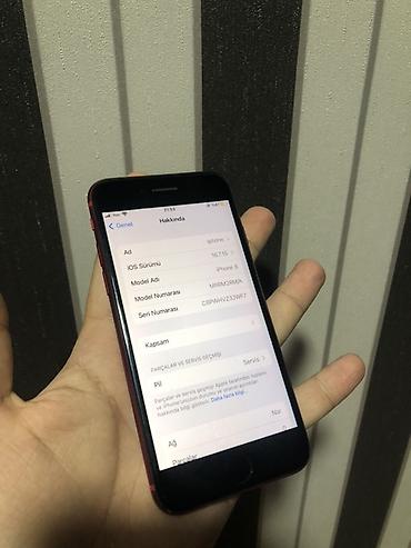 Apple iPhone: IPhone 8, 64 GB, Qırmızı, Simsiz şarj — 10