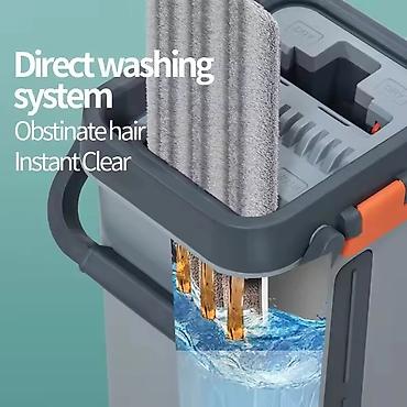 Уборочный инвентарь: Швабра тряпка Новинка!!! Швабра с ведром. Железное крепление — 5