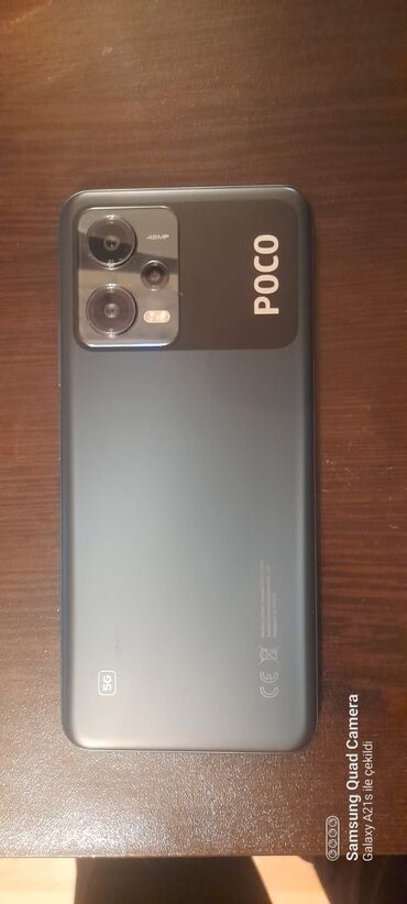poko telefon: Poco X5 5G, 256 GB, rəng - Boz, Face ID