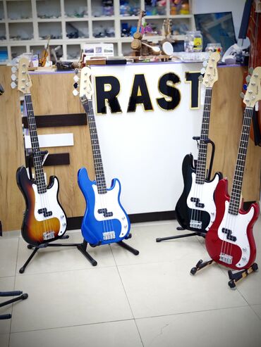 Bas gitaralar: Bass Gitara " Kaysen K-EB1-4" 4 simli bass gutaralar yeni və təzə