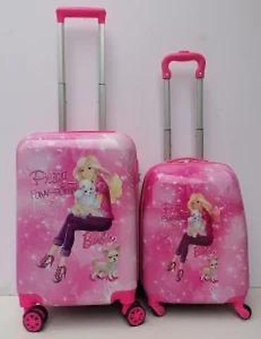 Rančevi, torbe i koferi: Dečiji kofer set – Barbie motiv - Dva kofera sa tvrdim ABS/PC — 16