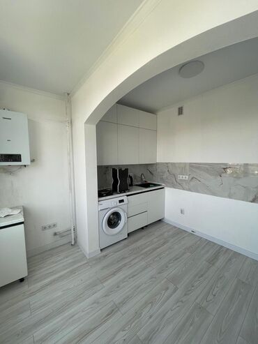 1 комнатная квартира без мебели: 1 комната, 44 м², Элитка, 7 этаж, Евроремонт