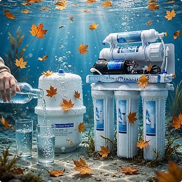 Фильтры для питьевой воды: Система очистки воды «Reverse Osmosis System» с накопительным баком - — 10