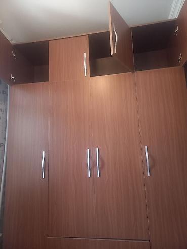 yataq dolab: Dördkapılı modullu paltar şkafı - Material: laminat/MDFlam, taxta — 1