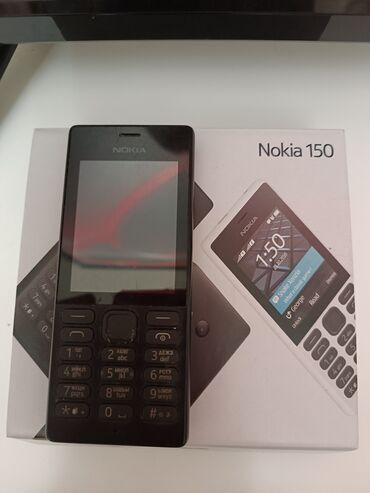 телефон за 1500: Nokia 150, Б/у, цвет - Черный, 1 SIM