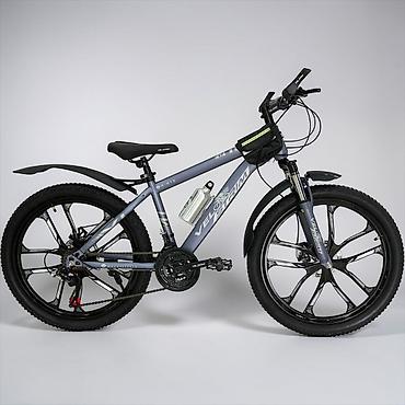 №: 17056 Məhsulun adı: Şəhər velosipedi Velostrim 24-HZ-10D, boz, 24"