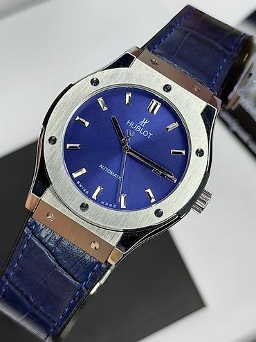 Наручные часы: Hublot Classic Fusion Automatic – mavi siferblatlı, İsveçrə istehsalı — 3