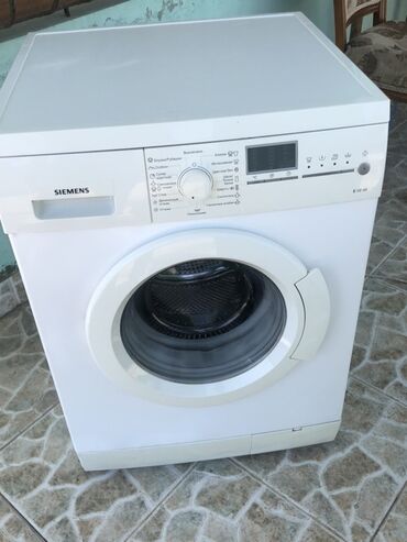 Стиральные машины: Siemens 6 kg önyükləməli paltaryuyan maşın - Ön yükləməli, metal