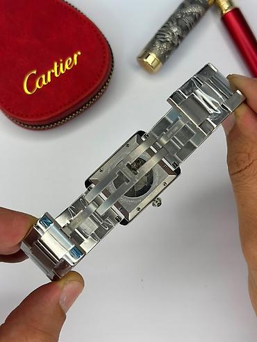 gunuş saat: Yeni, Qol saatı, Cartier, rəng - Gümüşü — 9