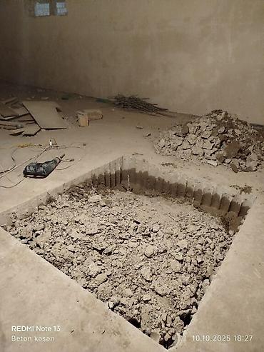 plastik qapllar: Beton kəsmə - Beton deşmə xidməti Beton kubik kərpicdən qapı — 10