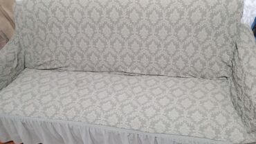диван кровать новый: Диван-кровать, цвет - Бежевый, Б/у