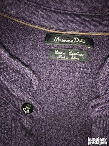 Džemperi: Original Massimo Dutti dzemper M / L Cotton / Casmere Ramena 47cm — 12