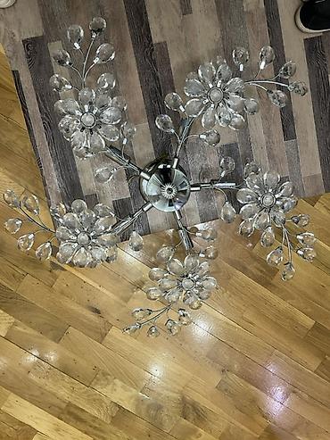 omid cilcıraq: Çılçıraq, 5 lampa, Xrustal — 3
