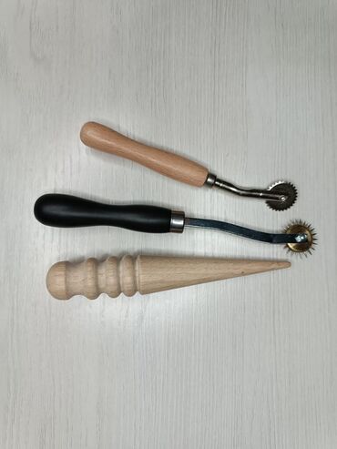 Курсы шитья: Набор по работе с кожей. пробойники, кромкорезы, стикер, ножницы — 32