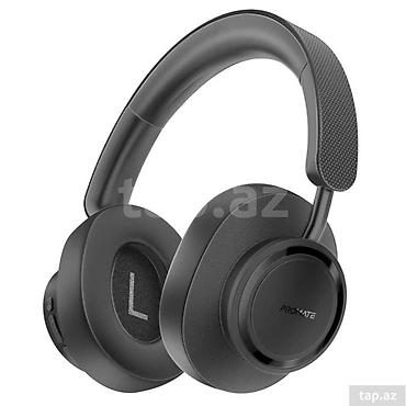 Qulaqcıqlar: Promate TAKT.BLACK Over-Ear Stereo Wireless Qulaqlıq - Bluetooth — 1