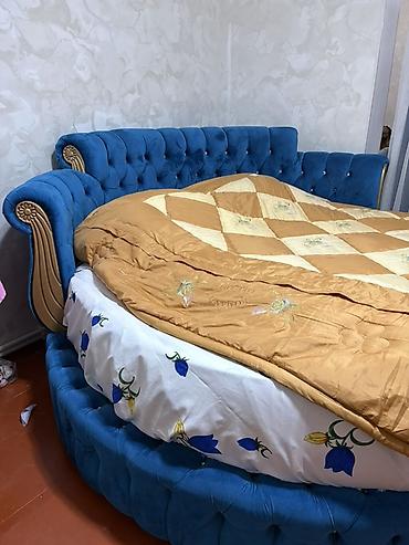 matras gence: Məhsul: Dairəvi dizaynlı yumşaq çarpayı və yarımdairə formasında — 3