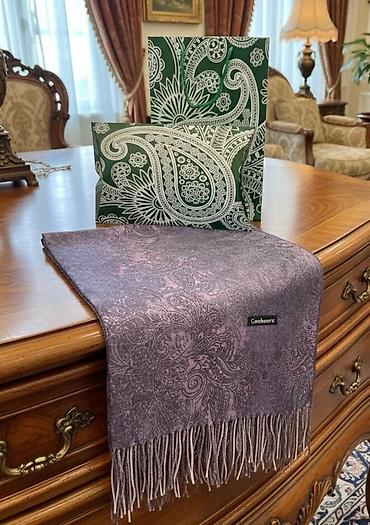 Digər qadın geyimləri: Şarf qutuda - Rənglər: bej-qəhvəyi, tünd boz, açıq boz və çoxrəngli — 12