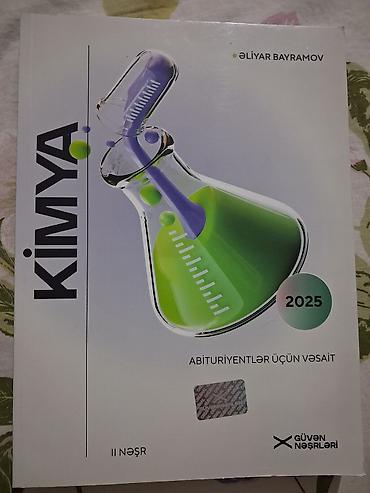 Kimya – Abituriyentlər üçün vəsait (2025) Müəllif: Əliyar Bayramov