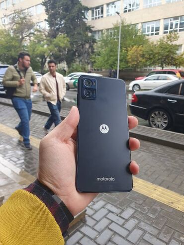 Motorola: Motorola Moto E22, 64 GB, rəng - Qara, Sənədlərlə, Barmaq izi, İki sim kartlı