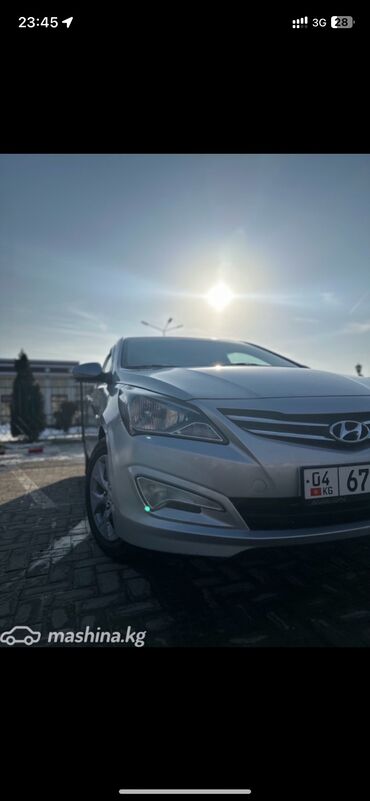 Hyundai: Hyundai Solaris: 2015 г., 1.6 л, Автомат, Газ, Седан