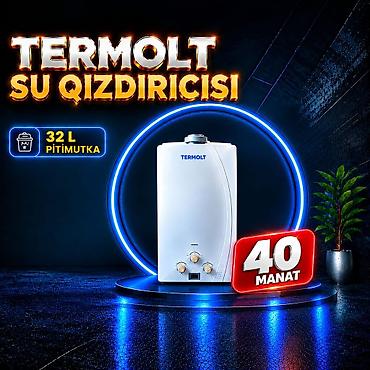 pitiminutka temiri: TERMOLT su qızdırıcısı - Tutum: 32 litr su qızdırıcısı (pitimutka — 1