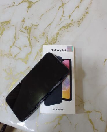 samsunq 33: Samsung Galaxy A14 5G, 128 GB, rəng - Qara, Sensor, Barmaq izi, İki sim kartlı