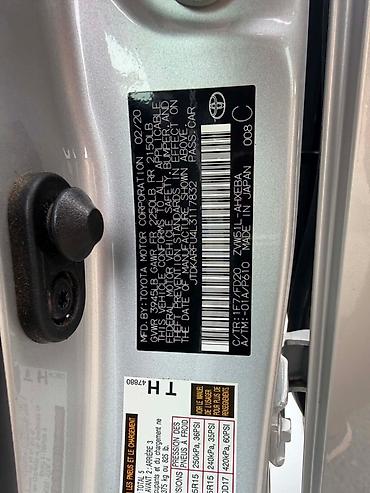 стекла на авто: Toyota Prius: 2020 г., 1.8 л, Автомат, Гибрид, Лифтбек — 10