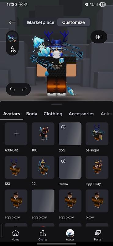 robux qiymetleri: Roblox hesabı satılır. Hesabda bir dənə Limited papaq var. Hesabda — 6