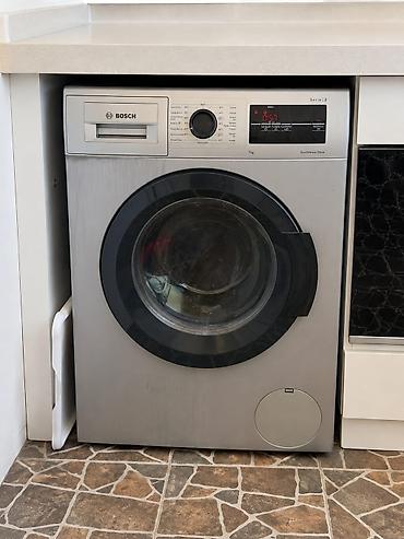 ventilyator su ile: BOSCH 7 kq 3 ilin masinidir Evden satilir temirde olmayib. Qiymet 330 — 1