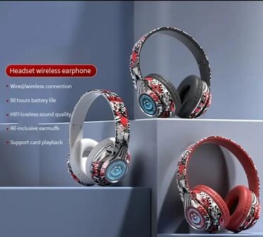 Наушники: Полноразмерные, AIR MUSIC, Новый, Беспроводные (Bluetooth), Классические — 5