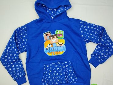 golf w paski: Sweatshirt, 12 years, 152-158 cm, condition - Perfect