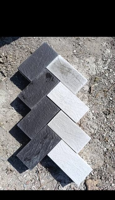 Тротуарная плитка: Брусчатка БИШКЕК тротуарные бордюры, лотки прессованные брусчатки — 8