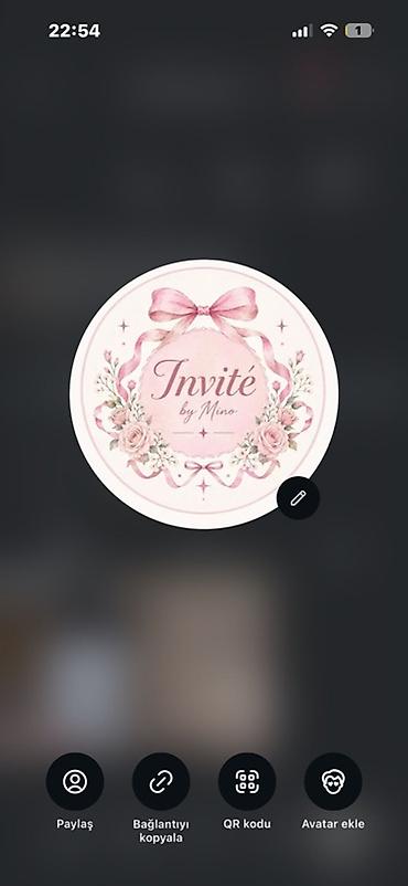 Invité by Mino – fərdi dəvətnamə dizaynı - Hər zövqə uyğun