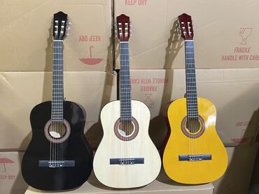 классические гитары: Гитары 38 размер классика с нейлоновыми струнами