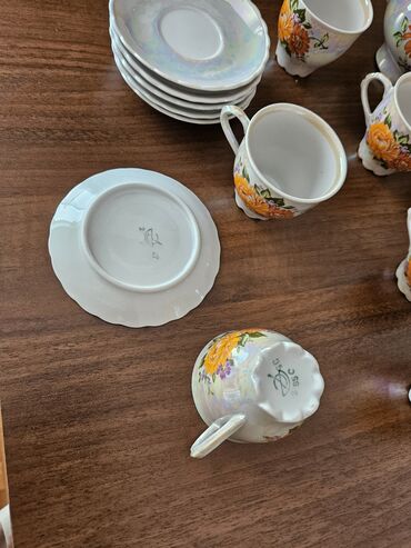 Qəhvə dəstləri və servizlər: Qəhvə dəsti, 6 nəfərlik, Rusiya — 8