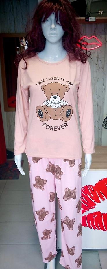 jednodelne pidzame h: Ženske pidžame turski pamuk 
Vel. M. L. Xl. 2xl 
Cena 999din — 4