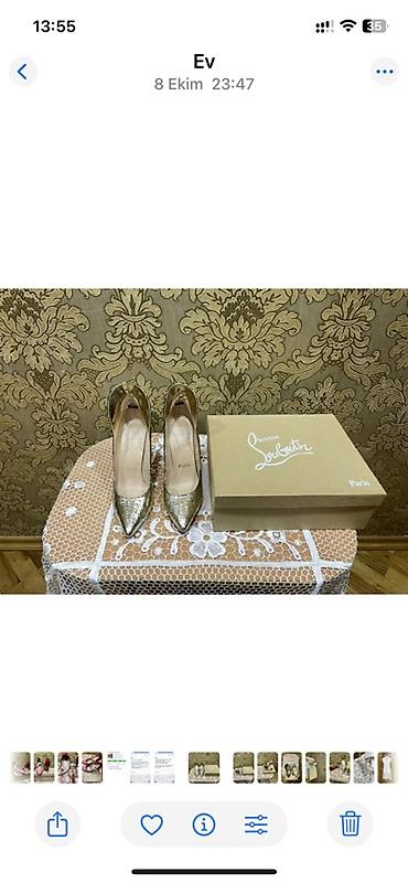 louboutin: Tuflilər, Ölçü: 38, Yeni — 1