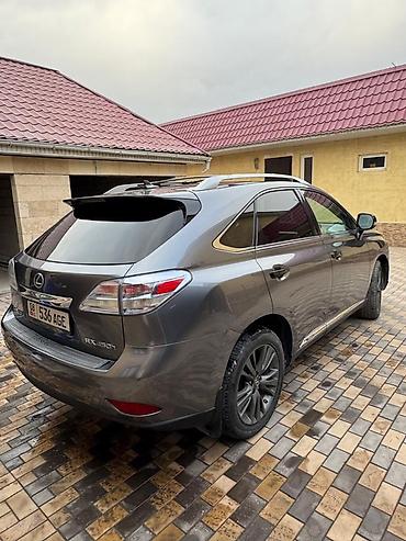 plug in hybrid: Lexus RX: 2010 г., 3.5 л, Вариатор, Гибрид, Кроссовер — 3
