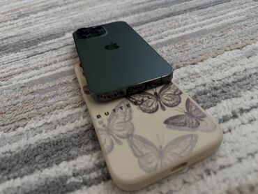 Apple iPhone: IPhone 13 Pro, Б/у, 128 ГБ, Зеленый, Защитное стекло, Чехол, 80 % — 4