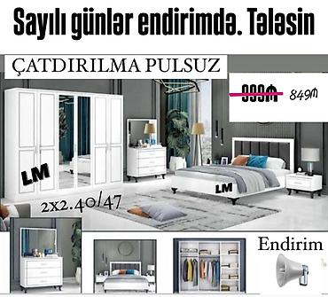 *Yataq dəsti* *Sifarişlə və yeni* Qiymət : *849₼* Dəstə lalafo.az -da *Yataq dəsti* *Sifarişlə və yeni* Qiymət : *849₼* Dəstə