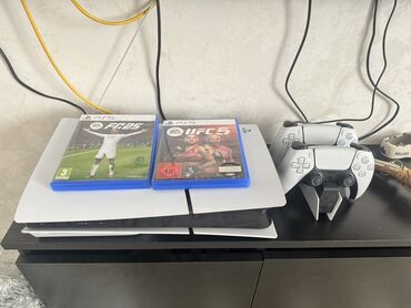 кабель для зарядки джойстика ps3: Продаю свою любимую Sony PlayStation 5 Slim Покупал в начале года