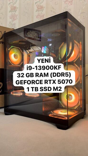 Masaüstü kompüterlər və iş stansiyaları: Tam Təzədir. 3-4 gün test kimi işlənib vəssalam. Gaming və Render — 1